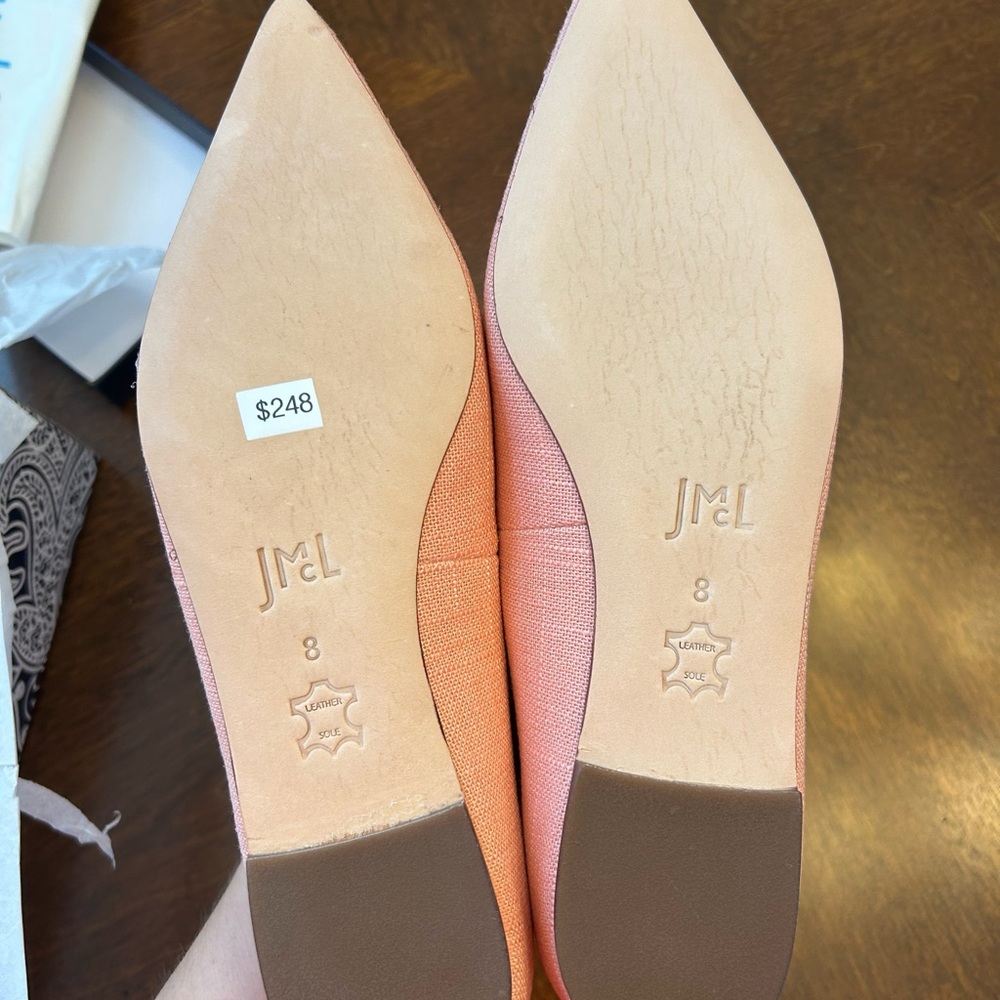 J. McLaughlin Women's Gale Pink flats - Picture 15 of 16